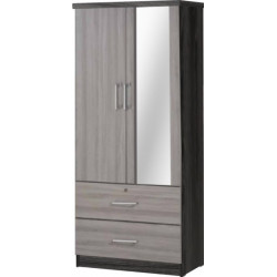 ARMOIRE 932M 2P + 2T + Miroir