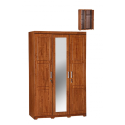 ARMOIRE 3P + MIROIR SABINE