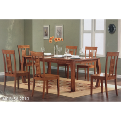 Ensemble Table Elza 2m avec 6Chaises