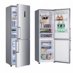 REFRIGERATEUR COMBINE 2 PORTES HISENSE 326L A+ INOX