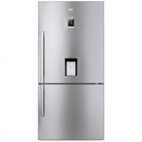 REFRIGERATEUR COMBINE BEKO 552L AVEC DISTRIBUTEUR D'EAU A++ INOX