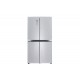 REFRIGERATEUR COMBINE LG 4P 601L NF A+ INOX/BROSSE