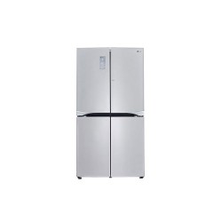 REFRIGERATEUR COMBINE LG 4P 601L NF A+ INOX/BROSSE