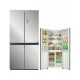 REFRIGERATEUR COMBINE MIDEA 530L 4P NF A+ INOX