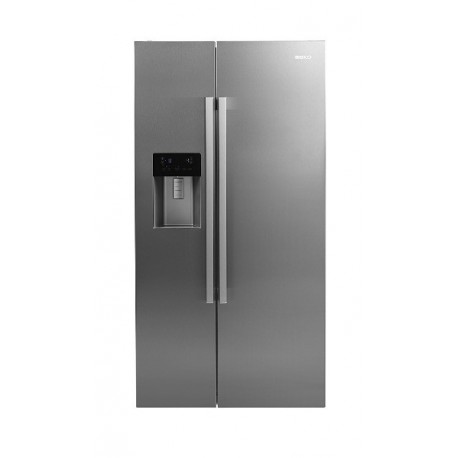 REFRIGERATEUR BEKO SBS 544L AVEC DISTRIBUTEUR D'EAU A+ INOX